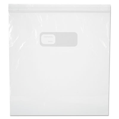 Reclosable Food Storage Bags, 1 gal, 2.7 mil, 10.5