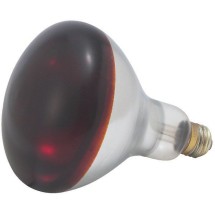 Winco EHL-BR Red Heat Lamp Replacement Bulb for EHL-2