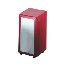 TableCraft 2211 Full Size Red Napkin Dispenser