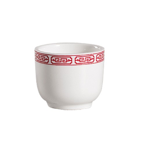 CAC China 105-54 Red Gate Chinese Tea Cup 4.5 oz.