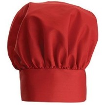 Winco CH-13RD Red Professional Chef Hat, 13&quot;