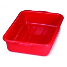TableCraft 1529R Red Tote Box 21-1/4&quot; x 15-3/4&quot; x 5&quot;