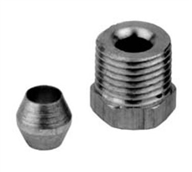 Franklin Machine Products  158-1028 Reducer, Tubing (1/4X3/16, with Nut )