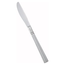 Winco 0007-08 Regency Medium Heavy 18/0 Stainless Steel Dinner Knife (12/Pack)