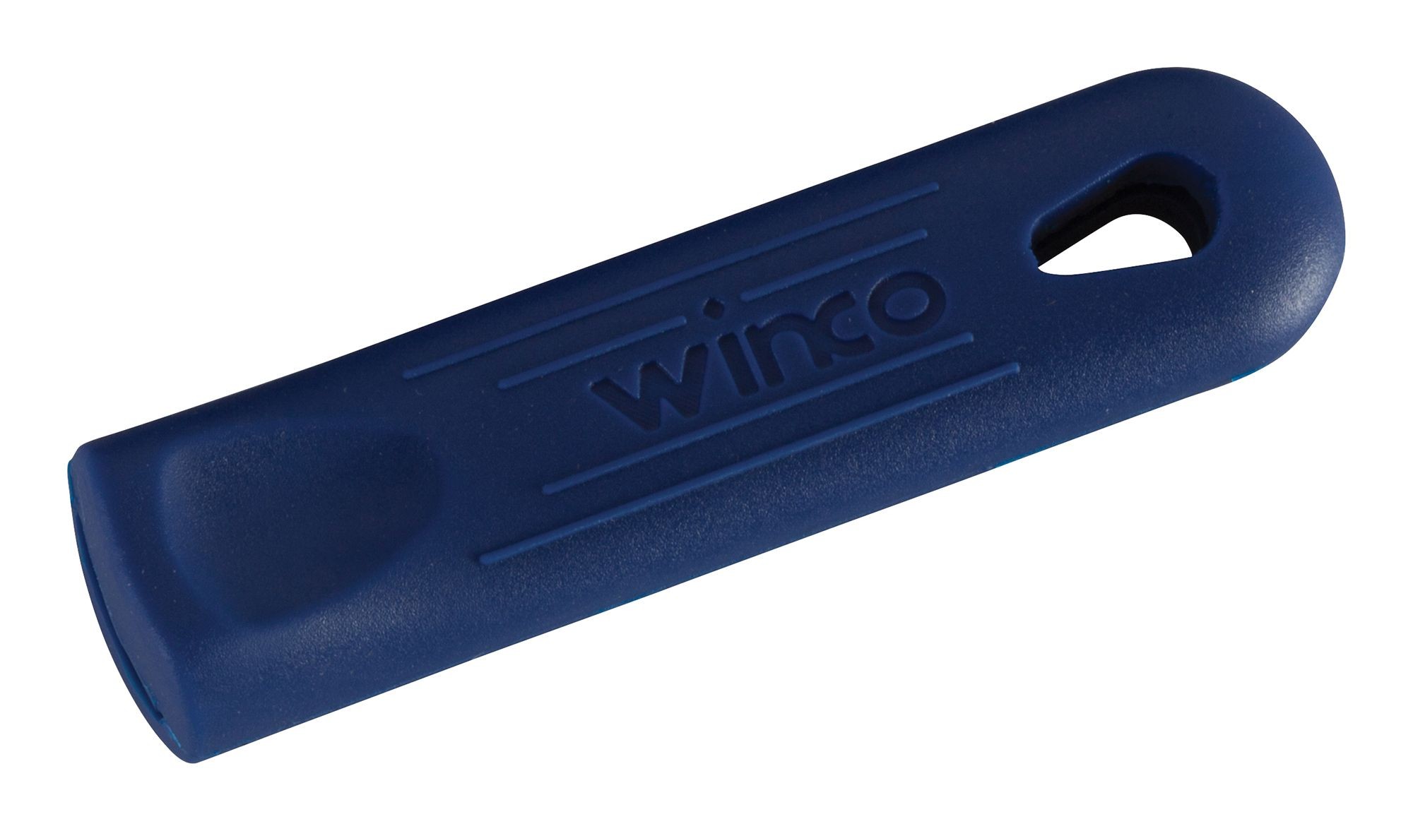Winco AFP-1HX Blue Removable Silicone Sleeve for 7" and 8" Fry Pan