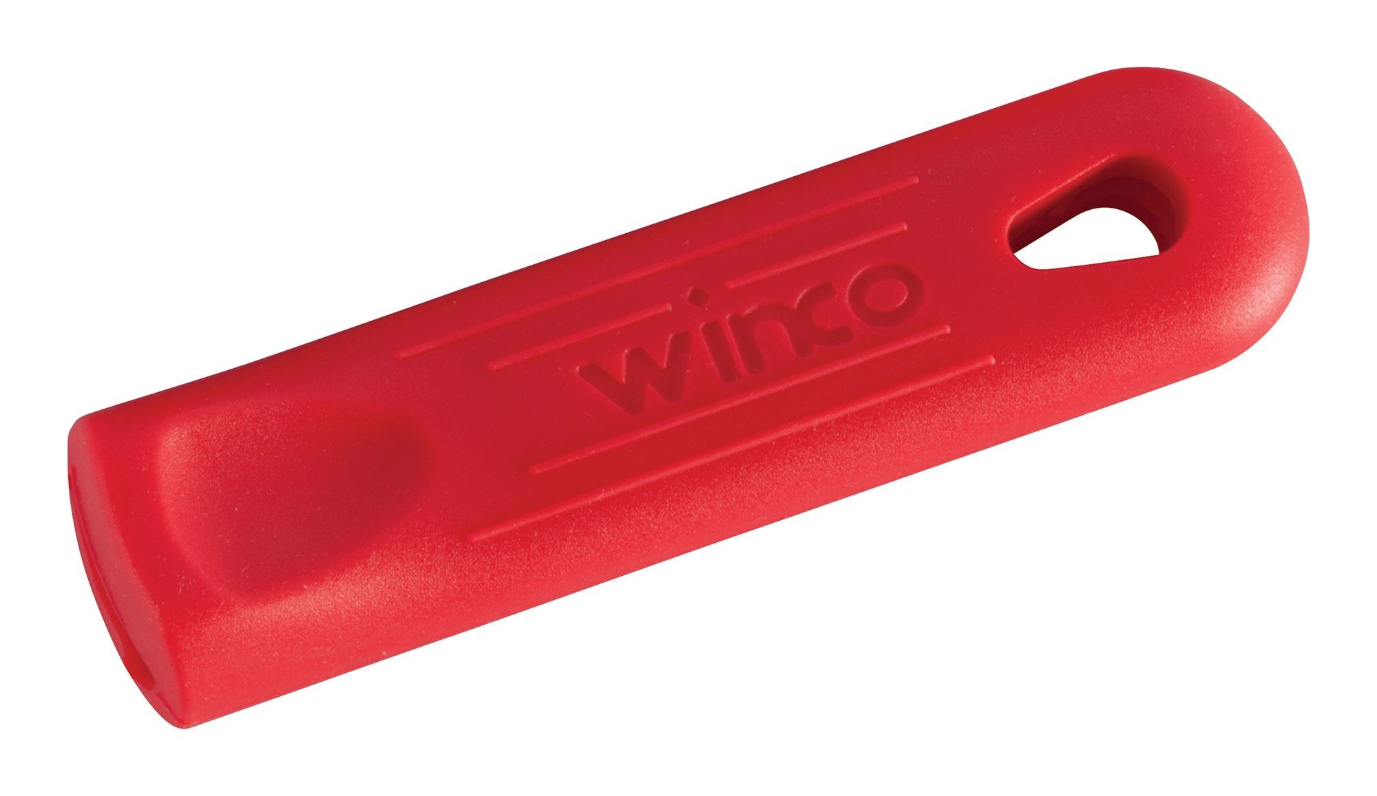 Winco AFP-1HR Red Removable Silicone Sleeve for 7" and 8" Fry Pans
