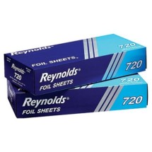 Reynolds Pop-Up Interfolded Aluminum Foil Sheets, 12&quot; x 10-3/4&quot;, 200/Box 