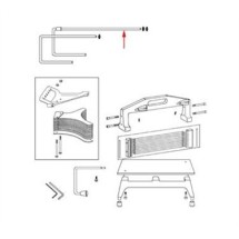 Franklin Machine Products  215-1015 Rod, Guide (Left, Tomato Pro)