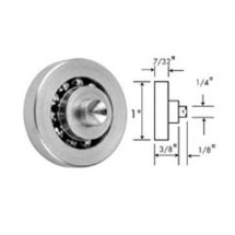 Franklin Machine Products  132-1027 Roller (1-5/16Od, 1/4Stud, Zp )