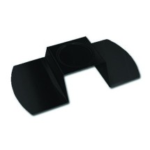 Rosseto SM172 Round Black Matte Burner Stand 14" x 7.25" x 2.5"