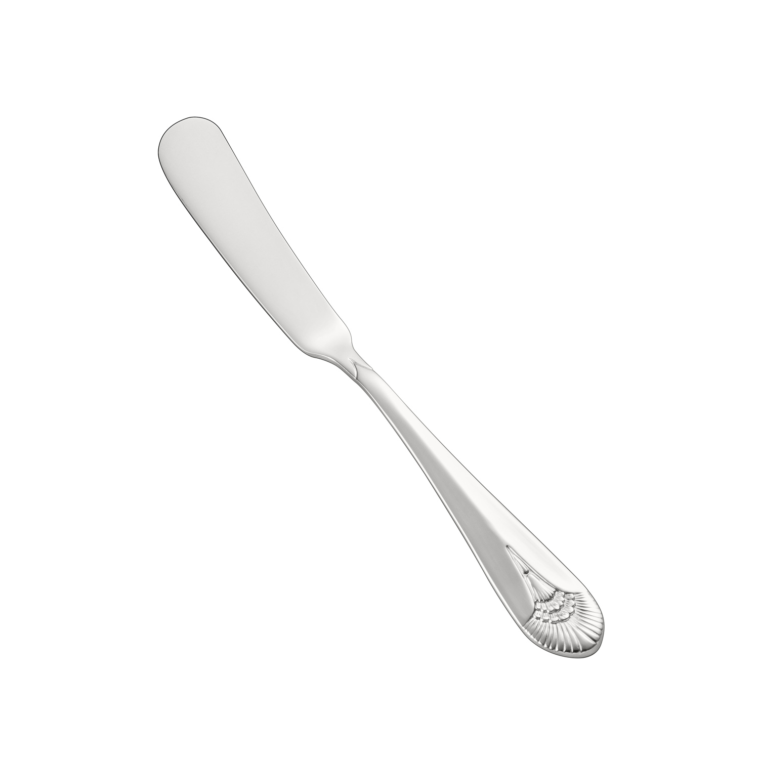 CAC China 8001-12 Royal Butter Spreader, Extra Heavyweight 18/8, 6 3/4"