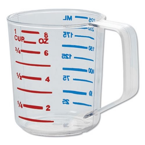 Rubbermaid Bouncer Clear Measuring Cup, 8 oz.