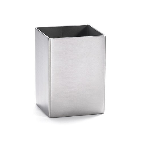 TableCraft 1156 Stainless Steel Square Sugar Packet Holder