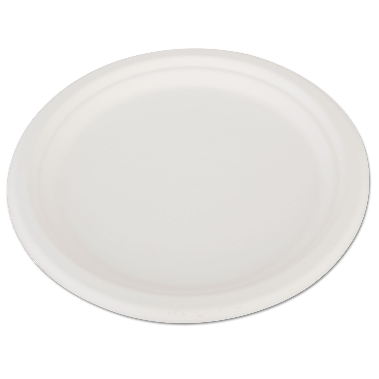 SCT 10" Heavyweight Bagasse Pulp Paper Plate