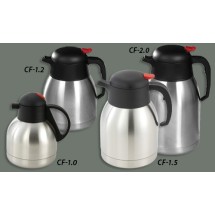 Winco CF-12 Stainless Steel Lined Carafe 1.2 Liter