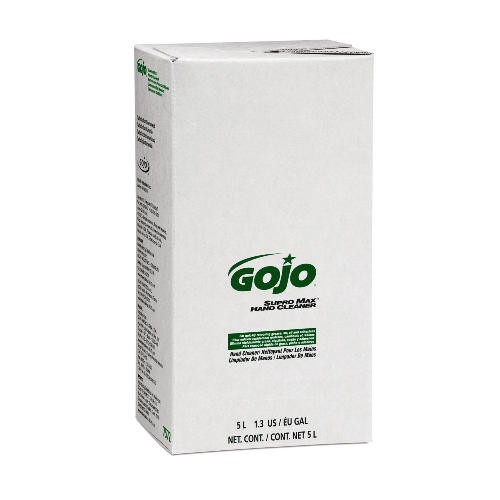 Gojo Supro Max Hand Cleaner, Floral, 5000 ml Refill, 2/Carton