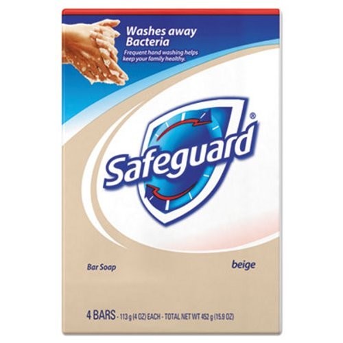 Safeguard Deodorant Antibacterial Bar Soap, 4 oz. 48 Bars/Carton