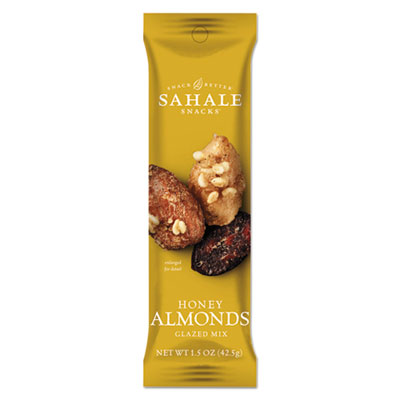 Sahale Snacks Glazed Mix, Honey Glazed Almond, 1.5 oz, 18/Carton