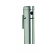 Aarco Products SS15W Satin Wall Mounted Cigarette Receptacle