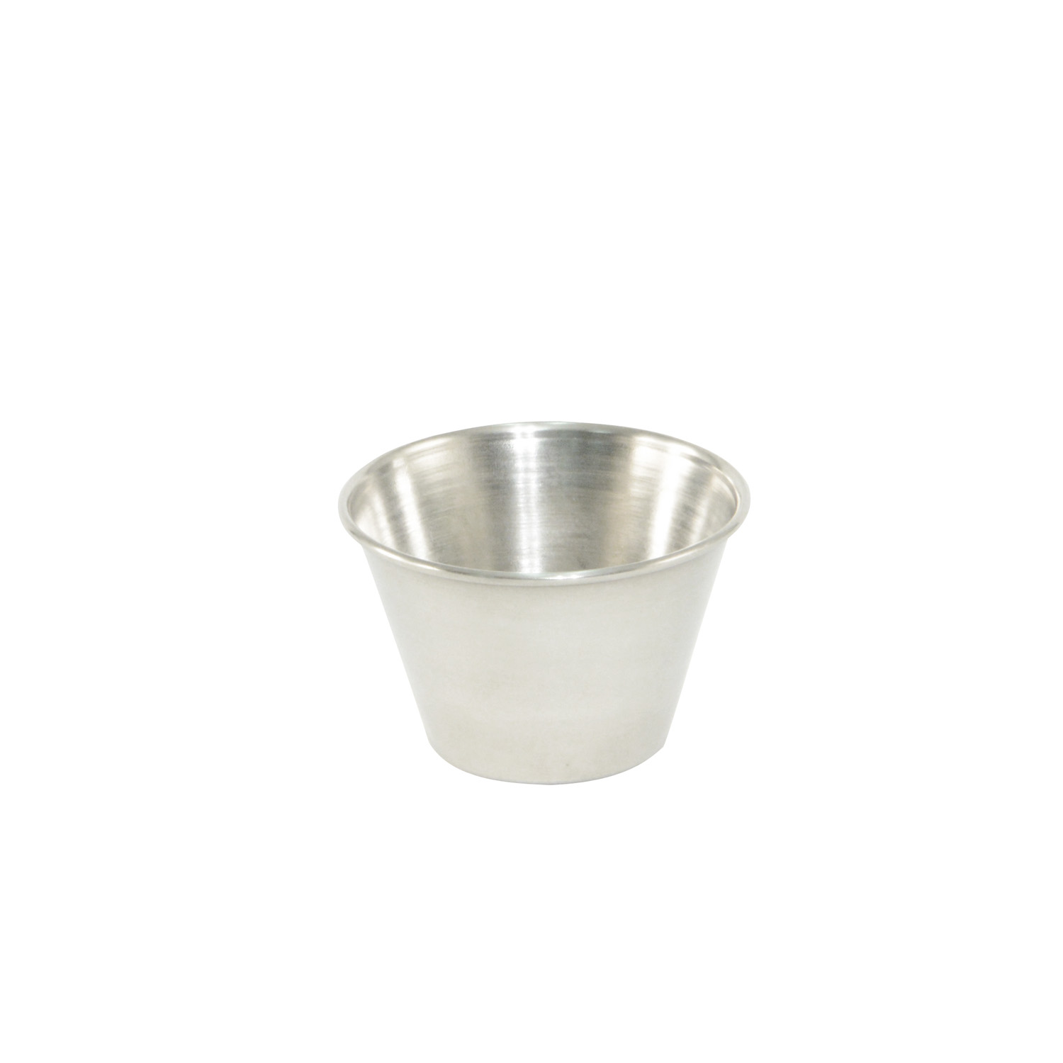 CAC China SSCP-40 Stainless Steel Sauce Cup 4 oz