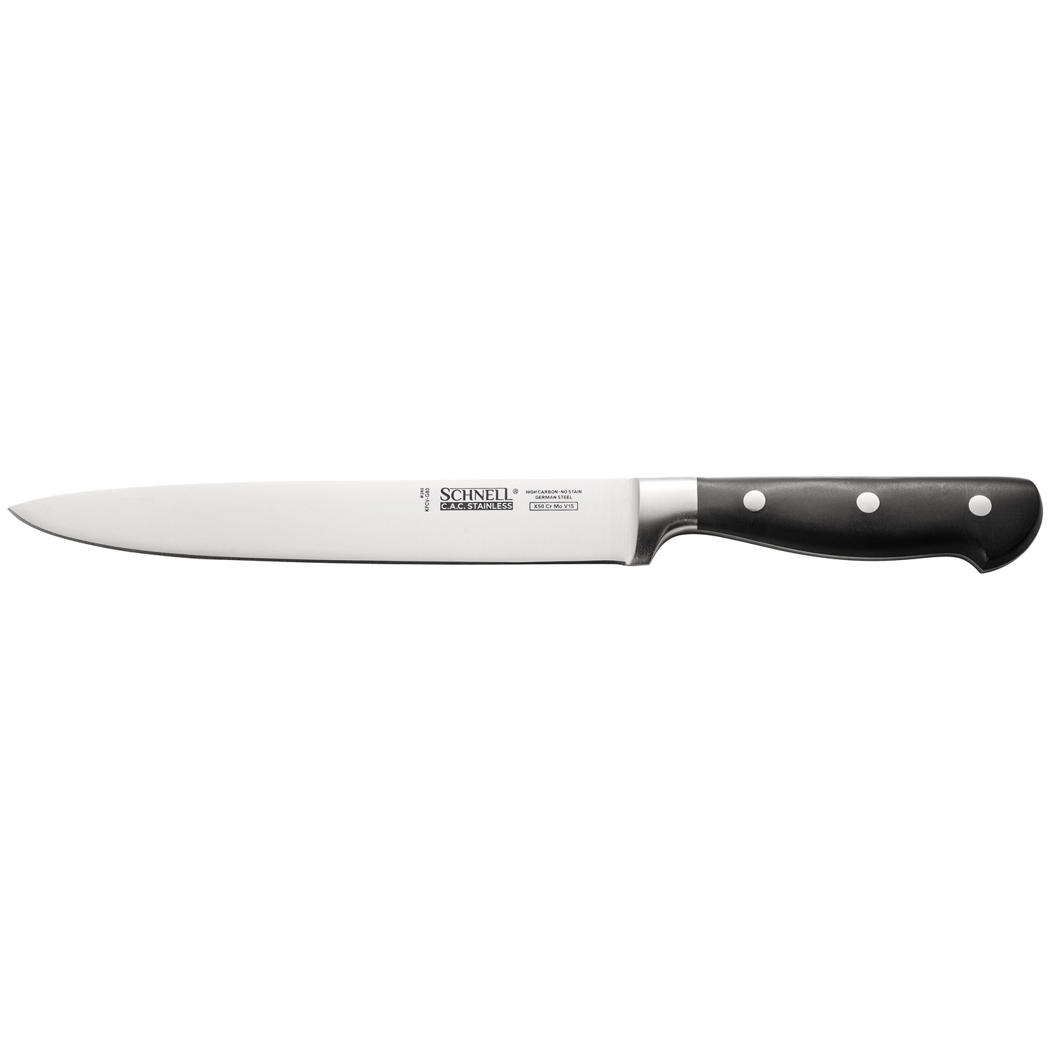 CAC China KFCV-G80 Schnell Forged Carving Knife 8"