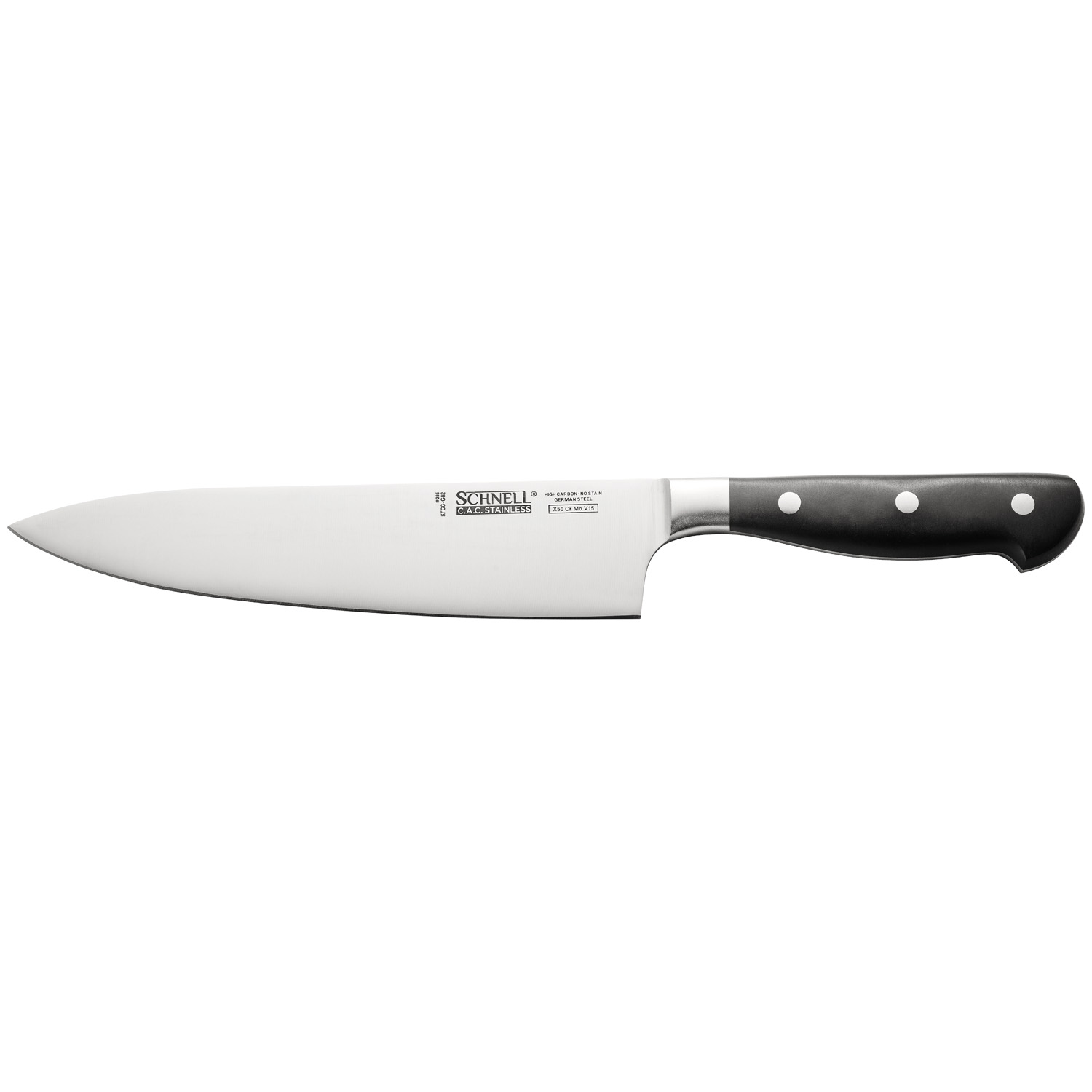 CAC China KFCC-G82 Schnell Forged Short Bolster Chef Knife 8"