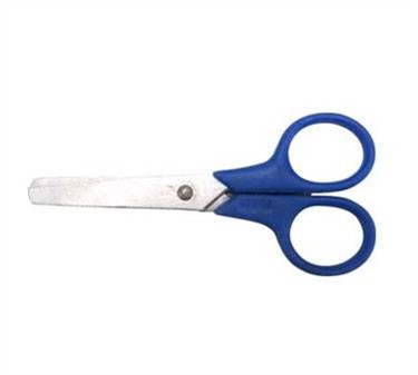 Franklin Machine Products  280-1527 Scissors, Blue Handle (4-1/2)
