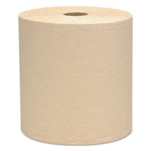 Scott Brown Hard Roll Towels, 1-Ply, 12 Rolls/Carton