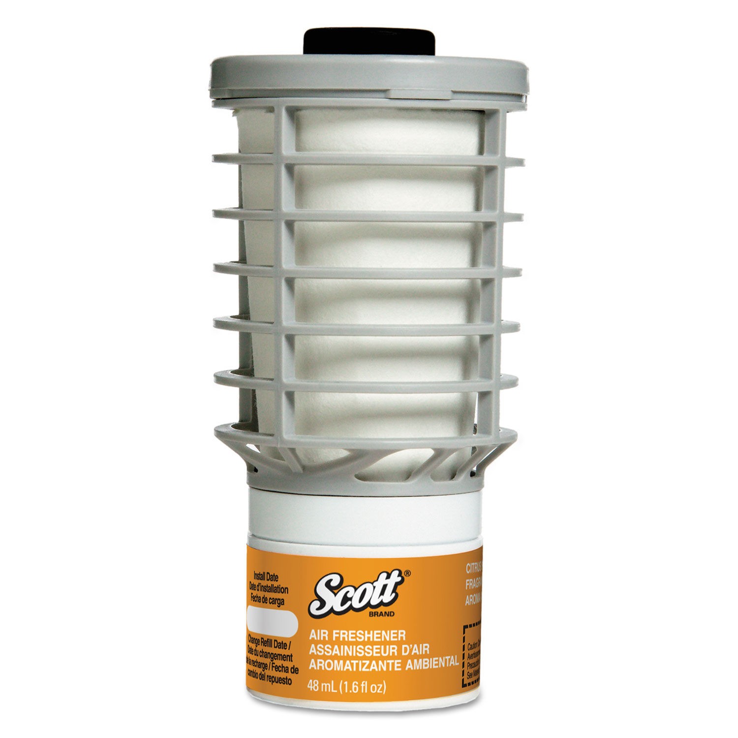 Scott Continuous Air Freshener Refill, Citrus, 48 ml Cartridge, 6/Carton