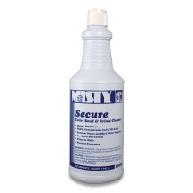 Misty Secure Hydrochloric Acid Bowl Cleaner, Mint Scent, 32 oz Bottle, 12/Carton
