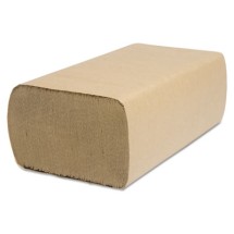 Select Folded Towel, Multifold, Natural, 9 x 9.45, 250/Pack, 4000/Carton