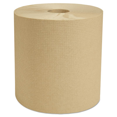 Select Hardwound Roll Towels, Natural, 7 7/8