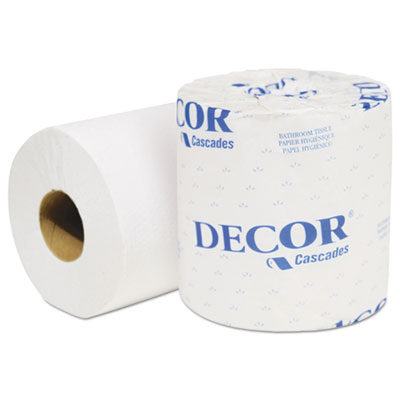 Select Standard Bath Tissue, 1-Ply, White, 4.3 x 3.25, 1210/Roll, 80 Roll/Carton