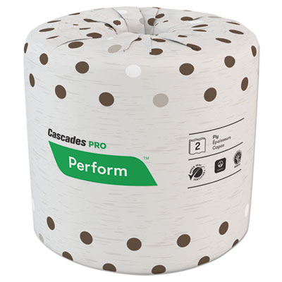 Select Standard Bath Tissue, 2-Ply, White, 4.25 x 4, 400/Roll, 80/Carton