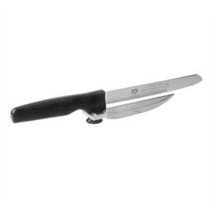 Franklin Machine Products  280-1335 Serrated Stainles Steel Knife with Right Side Slicing Guide