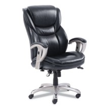 SertaPedic Emerson Black Leather Executive Chair