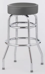 Royal Industries ROY 7712 Double Ring Bar Stool, Set of 4