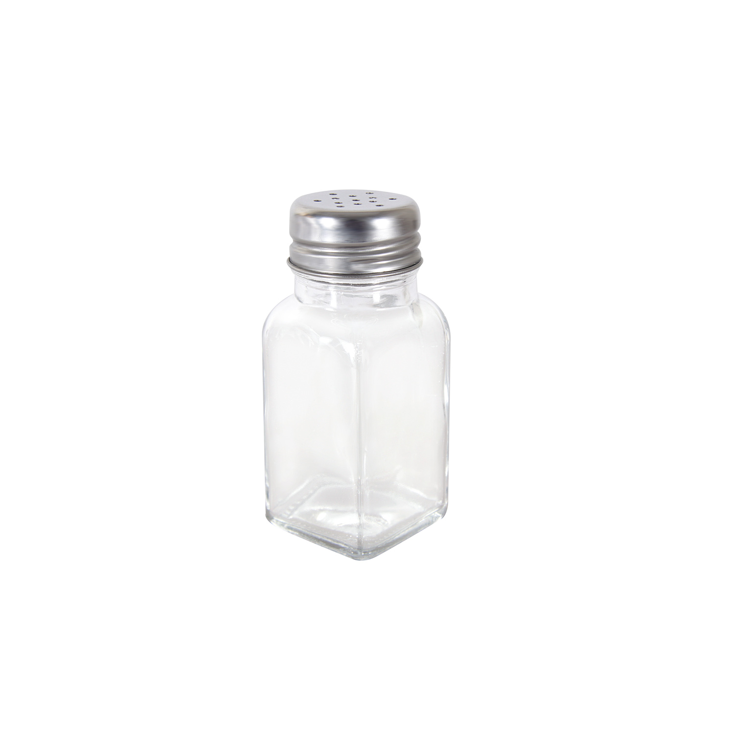 CAC China G6SQ-2M Square Glass Shaker with Mushroom Cap 2 oz.
