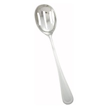 Winco 0030-24 Shangarila Stainless Steel Banquet Slotted Spoon, 11-1/2&quot; (12/Pack)