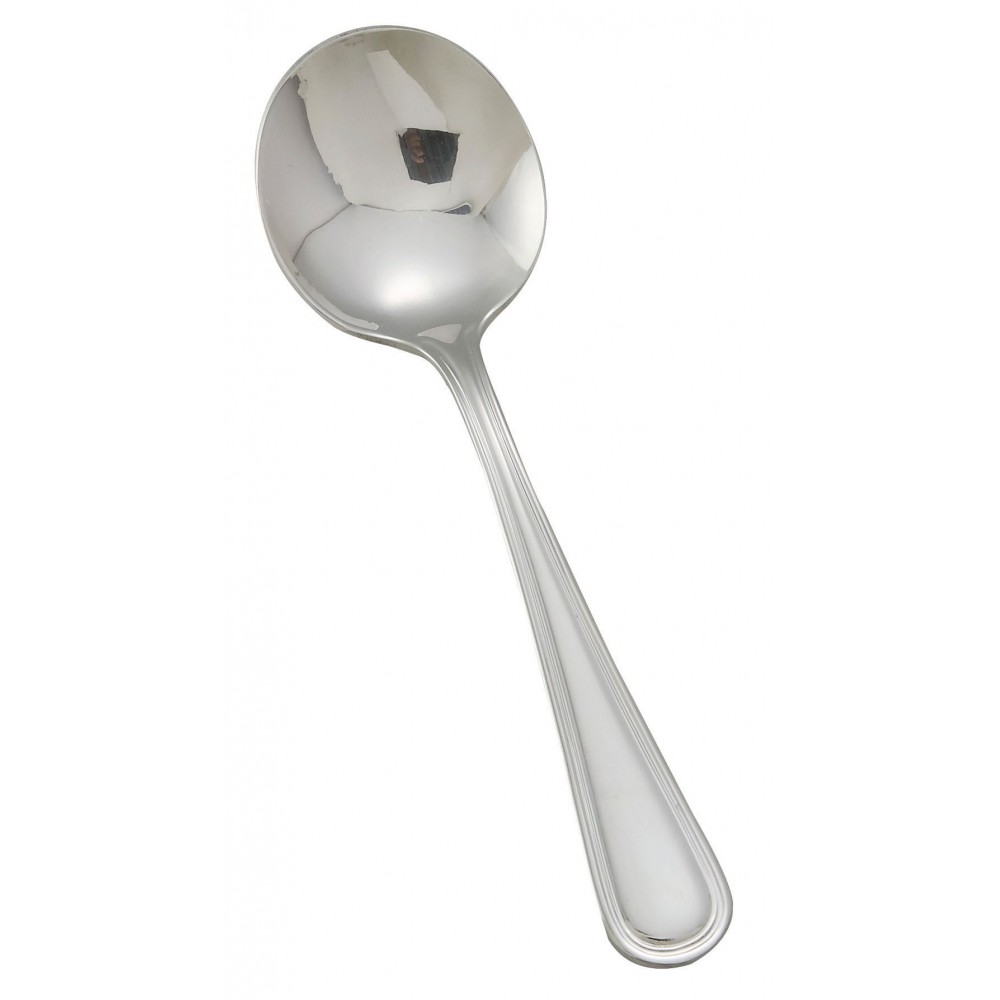 Winco 0030-21 Shangarila Extra Heavy Stainless Steel Large Bowl Serving Spoon,