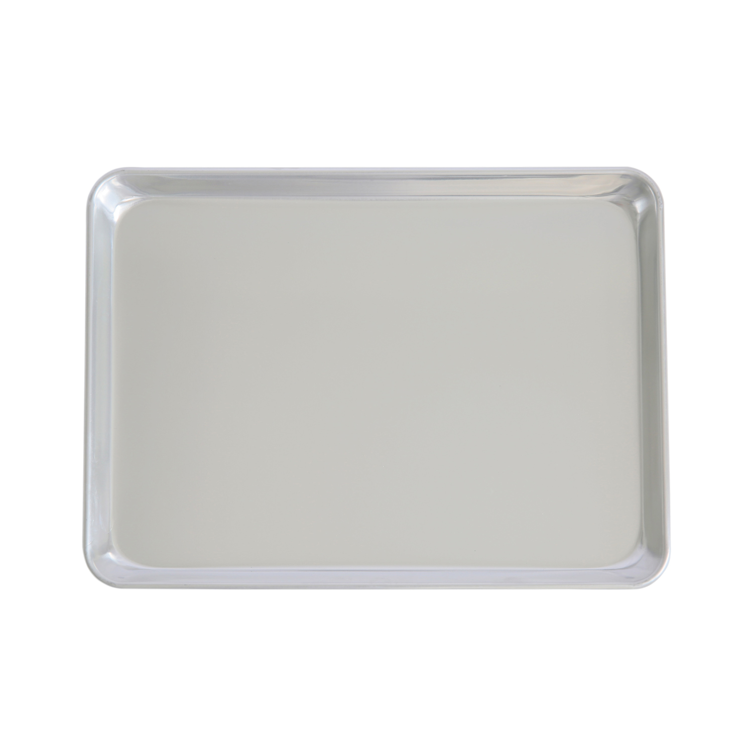CAC China ASHP-1318E Aluminum 18 Gauge Sheet Pan 1/2 Size, 18" x 13" 