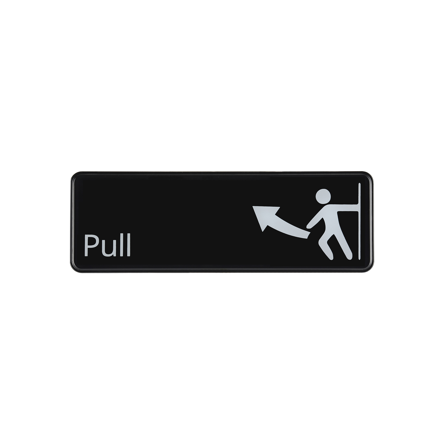 CAC China SCE3-PL02 Compliance Sign English "Pull" 9"x 3" H