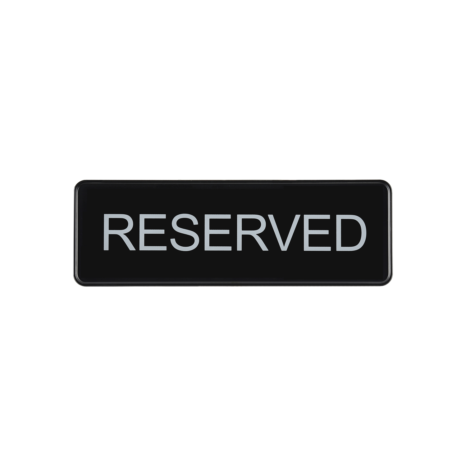 CAC China SCE3-RV04 Compliance Sign English "Reserved" 9"x 3" H