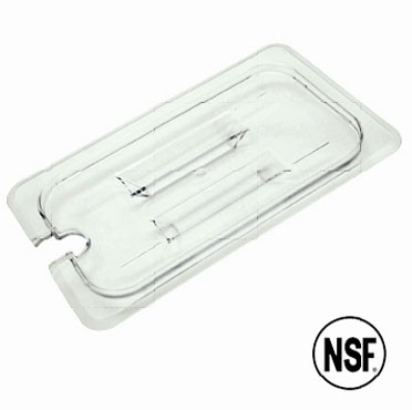 Thunder Group PLPA7160CS Sixth Size Slotted Cover for Polycarbonate Food Pan