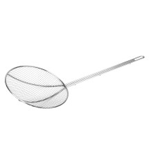 CAC China SKWR-12 Round Nickel-Plated Wire Skimmer 12&quot; Dia