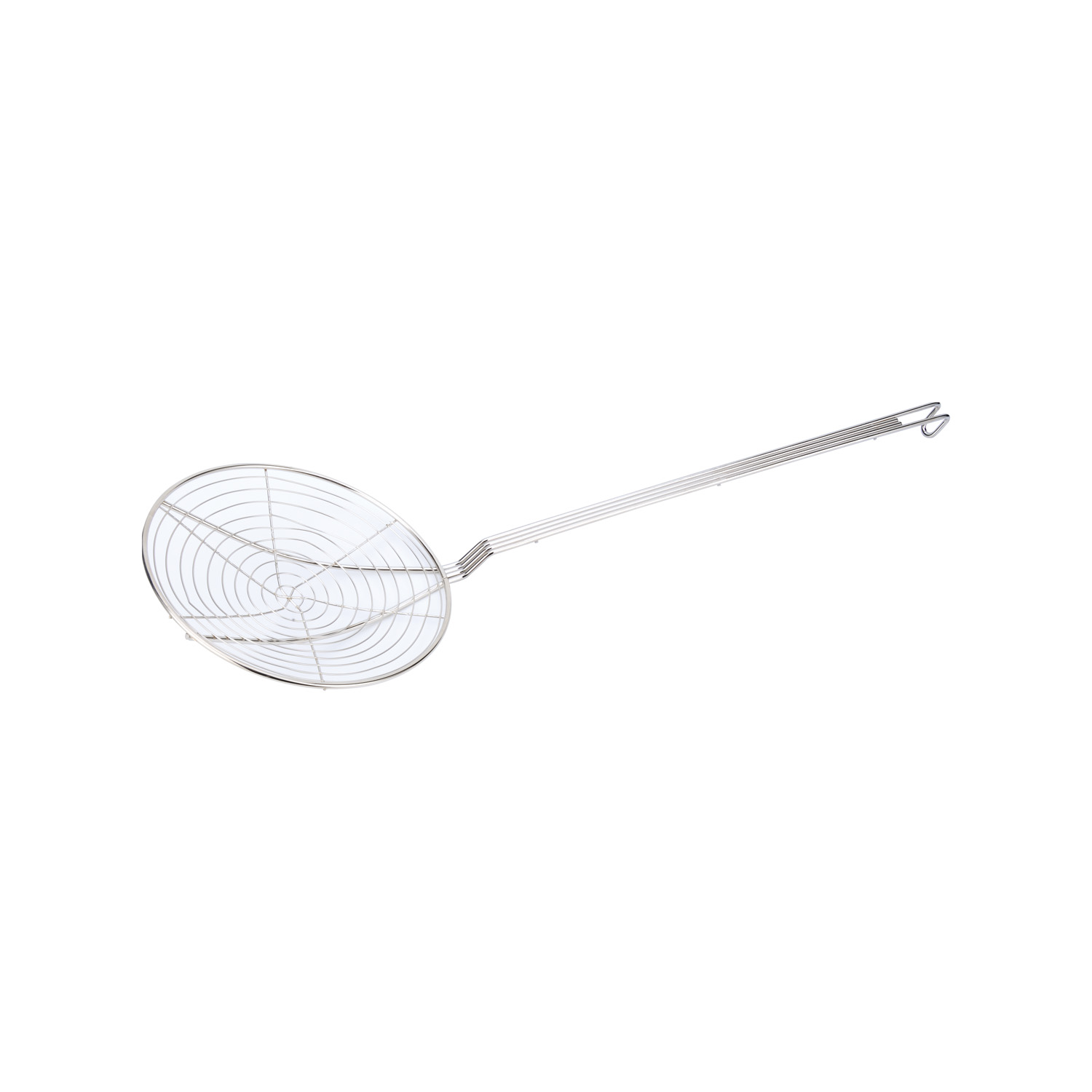 CAC China SKSP-09 Spiral Nickel-Plated Wire Skimmer 9" Dia