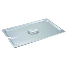 Winco SPCF Slotted Stainless Steel Full-Size Steam Table Pan Cover