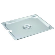 Winco SPCH Slotted Stainless Steel Half-Size Steam Table Pan Cover