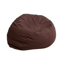 Flash Furniture DG-BEAN-SMALL-SOLID-BRN-GG Small Solid Brown Kids Bean Bag Chair