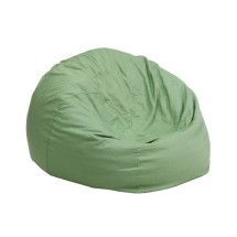 Flash Furniture DG-BEAN-SMALL-SOLID-GRN-GG Small Solid Green Kids Bean Bag Chair